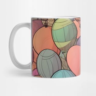 Fly With Me in a Hot Air Balloon Mug